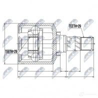 Шрус граната NTY NPW-NS-044 3YK2 V1V 1437936435 - Изображение 2