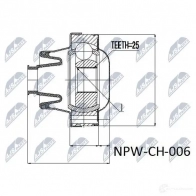 Крестовина NTY NPW-CH-006 RL N66Y 1437934874 - Изображение 2
