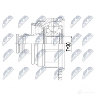 Шрус граната NTY 1437934487 NPW-MS-056 6BD EV - Изображение 2