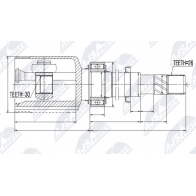Шрус граната NTY L0 06F NPW-NS-021 1440396192