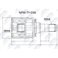 Шрус граната NTY 1440396239 NPW-TY-038 CX X3I