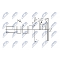 Шрус граната NTY NPZ-PL-039 Opel Astra (K) 5 2015 – 2020 YLT MBDU