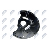 Кожух, щиток тормозного диска NTY NZU OO HTO-ME-010 1440411211 - Изображение 2