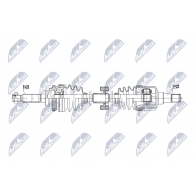 Приводной вал NTY NPW-DW-051 1440421620 ZMY 1O