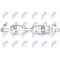 Приводной вал NTY NPW-HD-079 VH 1FJD Honda CR-V 2 (RD) Кроссовер 2.2 CTDi (RD9) 140 л.с. 2005 – 2006