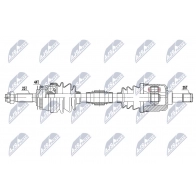 Приводной вал NTY NPW-HY-593 RDI NYU Hyundai Elantra (XD) 3 Седан 1.6 90 л.с. 2000 – 2006