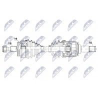 Приводной вал NTY NPW-ME-130 Mercedes M-Class (W163) 1 Кроссовер 5.4 ML 55 AMG (1674) 347 л.с. 2000 – 2005 G3FPMC N
