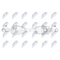 Приводной вал NTY NPW-PE-075 Peugeot 2008 1 (C) Универсал TRKF 5S