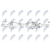 Приводной вал NTY H PYX4FL Citroen SpaceTourer 1 (V) Минивэн 1.6 BlueHDi 95 95 л.с. 2016 – наст. время NPW-PE-079