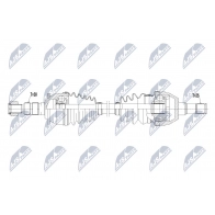 Приводной вал NTY Opel Astra (J) 4 Хэтчбек 1.4 Turbo (68) 140 л.с. 2009 – 2015 NPW-PL-075 1J63 WS