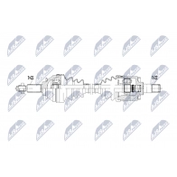 Приводной вал NTY NPW-PL-137 Opel Mokka (X) 1 Кроссовер 1.6 CDTI 4x4 (76) 136 л.с. 2015 – наст. время J 4HITX