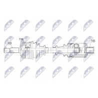 Приводной вал NTY Renault Scenic (JA, FA) 1 Минивэн 2.0 16V Rx4 139 л.с. 2000 – 2003 NPW-RE-111 CMZ XC2