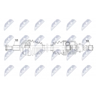 Приводной вал NTY Renault Clio (BR, CR) 3 Хэтчбек 2.0 16V (BR0C. BR0K. CR0C. CR0K) 139 л.с. 2006 – 2024 NPW-RE-168 ZD 0BXTY