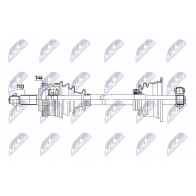 Приводной вал NTY V9 E309 Renault Kangoo (KC) 1 Минивэн 1.9 dCi 4x4 (KC0V) 80 л.с. 2001 – 2024 NPW-RE-177