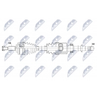 Приводной вал NTY Renault Megane (B9) 4 Хэтчбек 1.6 16V 115 л.с. 2015 – наст. время 3E L4M NPW-RE-179