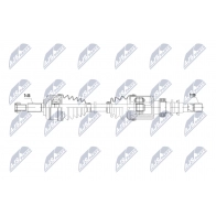 Приводной вал NTY F 8MMLM 1440421957 NPW-RE-187 - Изображение 2