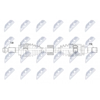 Приводной вал NTY NPW-SU-044 Suzuki SX4 (JY) 2 Кроссовер 1.6 AllGrip (AKK 416) 117 л.с. 2013 – наст. время S3NP 0E