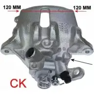 Тормозной суппорт HELLA PAGID 8AC 355 391-101 Citroen C5 2 (RC, PF3) Хэтчбек 1.8 16V (RC6FZB) 116 л.с. 2004 – 2025 XNZWCA AC9 110