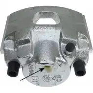 Тормозной суппорт HELLA PAGID NAA4P Mercedes M-Class (W163) 1 Кроссовер 2.7 ML 270 CDI (1613) 163 л.с. 1999 – 2005 AC 9376 8AC 355 393-761