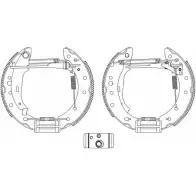 Тормозные колодки, комплект HELLA PAGID X25P4FC R13 02 8DB 355 005-121 Peugeot 206 1 (2V) Фургон