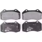 Тормозные колодки, дисковые, комплект HELLA PAGID T1532 8DB 355 012-151 2416 2 Renault Clio 3 (BR, KR) 2005 – 2012