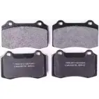 Тормозные колодки, дисковые, комплект HELLA PAGID 3720829 2 1381 8DB 355 012-981 T1662