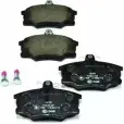Тормозные колодки, дисковые, комплект HELLA PAGID 7079D147 3721285 8DB 355 017-591 20 574