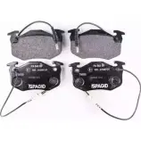 Тормозные колодки, дисковые, комплект HELLA PAGID 20636 8DB 355 018-921 3721412 2063 5