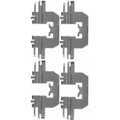 Ремкомплект тормозных колодок HELLA PAGID Mazda MX-5 WHDBA28 8DZ 355 204-601 K0 355