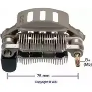 Диодный мост генератора WAI WD7 43 IMR7580 GP11H 3736762