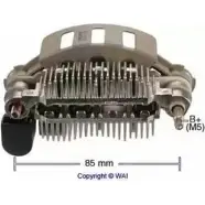 Диодный мост генератора WAI M53Y72 IMR8592 JT XVX0U 3736788