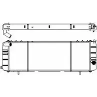 Радиатор охлаждения двигателя SAKURA AUTOMOTIVE 0071091021201 3740961 YHS561 3 1091-0212