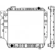 Радиатор охлаждения двигателя SAKURA AUTOMOTIVE 1HL E0TT 0071231020601 3740969 1231-0206