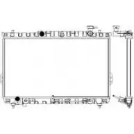 Радиатор охлаждения двигателя SAKURA AUTOMOTIVE 3741113 3221-1006 0073221100601 5Z6UK B