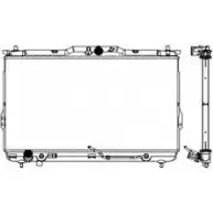 Радиатор охлаждения двигателя SAKURA AUTOMOTIVE 3741120 PGKJI BD 3221-1020 0073221102001