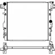 Радиатор охлаждения двигателя SAKURA AUTOMOTIVE 3231-8501 Jeep Wrangler (JK) 3 Внедорожник 3.6 V6 284 л.с. 2011 – 2025 O UF96 0073231850101