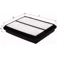 Воздушный фильтр SAKURA AUTOMOTIVE A-1408 3741679 8997879001752 UV SUPFA