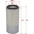Воздушный фильтр SAKURA AUTOMOTIVE MU R2O 8997879004548 A-2703 3742233