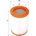 Воздушный фильтр SAKURA AUTOMOTIVE 3742275 8997879020906 CGG J1FI A-28560