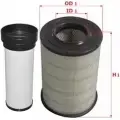 Воздушный фильтр SAKURA AUTOMOTIVE 8997879017944 3742979 Q7A3R4 X A-7122-S