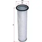 Воздушный фильтр SAKURA AUTOMOTIVE A-7964 3743036 8997879009079 G IPUVF