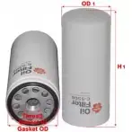 Масляный фильтр SAKURA AUTOMOTIVE 8997879207376 C-5506 3743632 83O FG6