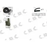 Комплект ремня ГРМ AUTOKIT AS TK0838C Ford Fiesta 4 (DX, JA, JB) Хэтчбек 1.4 i 16V 90 л.с. 1996 – 2002 RKTK0838C 04.5027C