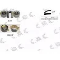 Комплект ремня ГРМ AUTOKIT RKTK0945 04.5134 AS TK0945 Citroen Xsara 1 (N0) Купе 1.8 i 16V 110 л.с. 1998 – 2000