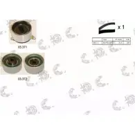 Комплект ремня ГРМ AUTOKIT Kia Clarus (GC) 1 Универсал 2.0 i 16V 133 л.с. 1998 – 2025 ASTK099 9 04.5188 RKTK0999