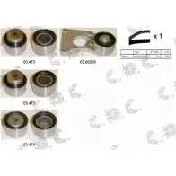 Комплект ремня ГРМ AUTOKIT ASTK1 020 Renault Laguna (BG) 2 Хэтчбек 3.0 V6 24V (BG01. BG02. BG0D. BG0Y) 207 л.с. 2001 – 2007 RKTK1020 04.5209