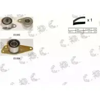 Комплект ремня ГРМ AUTOKIT RKTK1035 04.5224 Renault Megane (BA) 1 Хэтчбек 1.9 D 94 л.с. 1996 – 2001 ASTK103 5