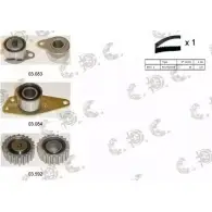 Комплект ремня ГРМ AUTOKIT 04.5236 ASTK 1047 Renault Megane (DA) 1 Купе 2.0 i (DA0G) 114 л.с. 1996 – 2003 RKTK1047