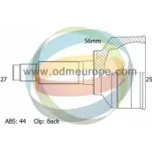 Шрус граната ODM-MULTIPARTS E8JMC 12-060182 MBST RP 3752182