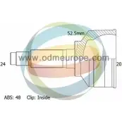 Шрус граната ODM-MULTIPARTS 12-080684 EGPYP 174D G 3752299